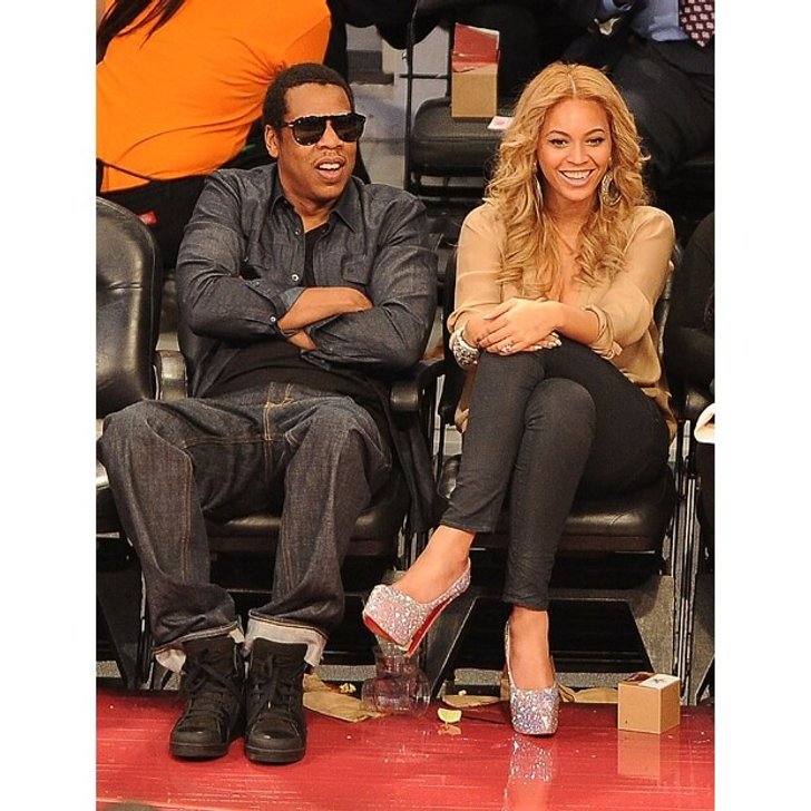 Beyonce และรองเท้า Christian Louboutin Daffodile