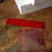 ไอเดีย DIY “โต๊ะหมู่บูชา” ผลิตด้วยโฟมฉาบปูนพิมพ์ลาย ความภูมิใจที่สร้างเองได้