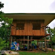 บ้านครึ่งปูนครึ่งไม้ ตกแต่งหรูหราเหมือนรีสอร์ท เจ้าของคุมงาน หาของเอง ราคา 15 ล้าน