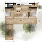 “ฌ เฌอ” แบบบ้านไม้สำเร็จรูป ดีไซน์กะทัดรัด ออกแบบภายใต้แนวคิดการใช้ชีวิตคู่กับธรรมชาติ