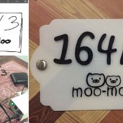 DIY ป้ายเลขที่บ้านสุดเก๋ ทำเองง่ายๆ ด้วยวัสดุอะคริลิกในงบหลักร้อย สวยได้ไม่ต้องง้อร้าน