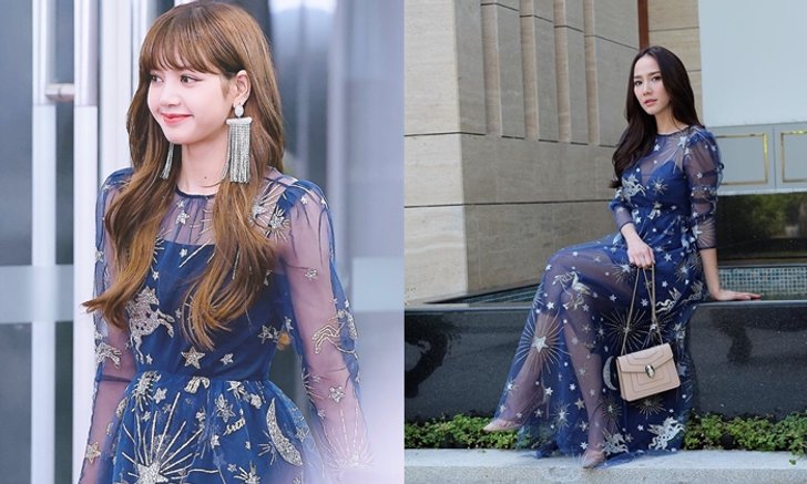 ลิซ่า BLACKPINK ไอดอลไทยในเกาหลี ใส่ชุดแบบเดียวกับอั้ม พัชราภา เดินพรมแดง
