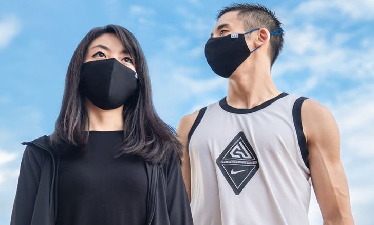 MizuMi ออกใหม่ หน้ากากผ้าสีดำ นุ่มและเย็น สบายผิว