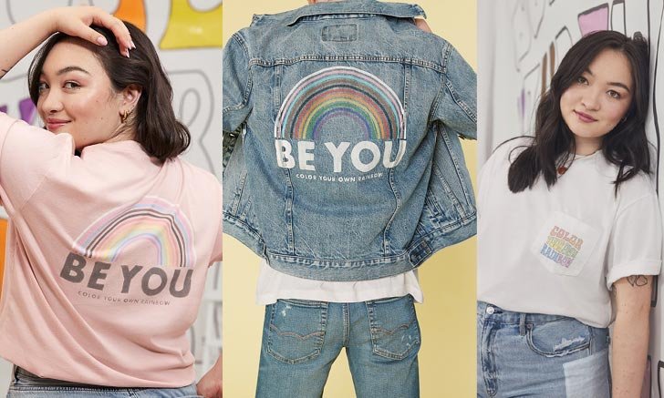 American Eagle เปิดตัวคอลเลกชั่น Pride รุ่น Color Your Own Rainbow