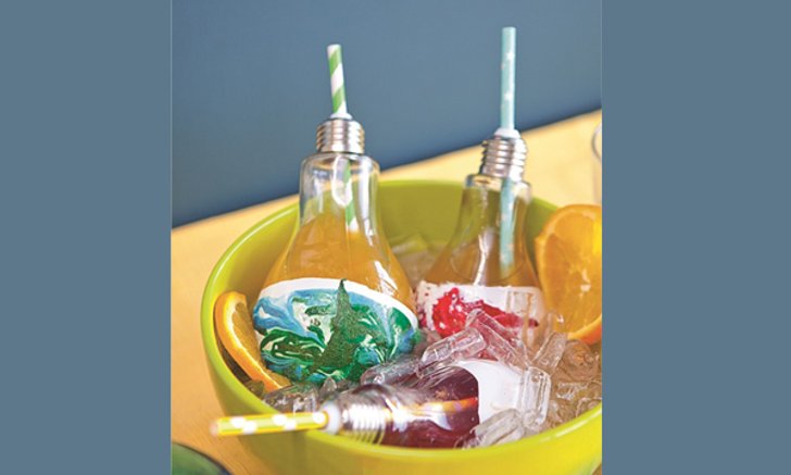 ของแต่งบ้านลายหินอ่อน Marbling