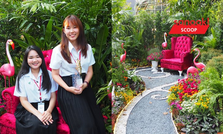 “Wonderland” สวนแห่งความสุขของ 2 สาวผู้ชนะการจัดสวนจาก “เทศกาลดอกไม้บ้านปาร์คนายเลิศ”