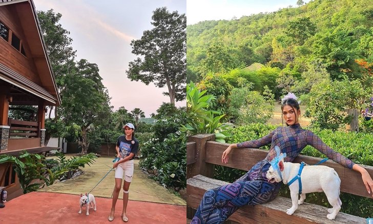 เปิดบ้าน “แนท อนิพรณ์” ที่เขาใหญ่ วิวหลักล้าน อากาศดี๊ดี