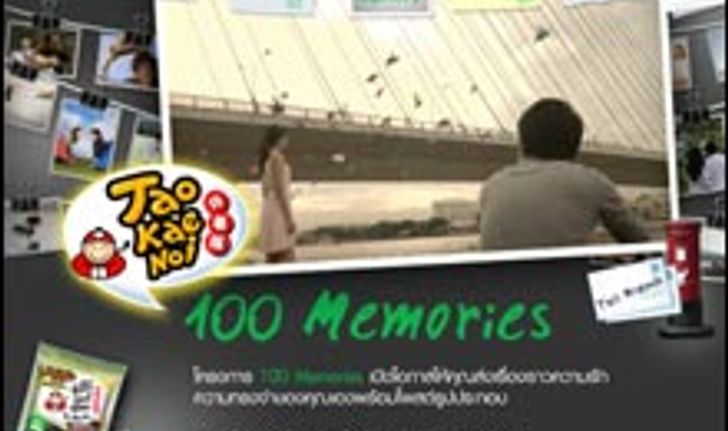 ร้อยเรื่องราวเล่า ความทรงจำ กับโครงการ 100 Memories