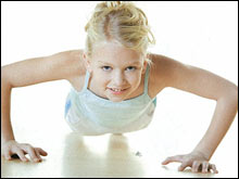 <font color=996633> เด็กควรออกกำลังกายเช่นกัน</font>