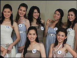 18 สาวงาม ผู้เข้ารอบการประกวดนางสาวไทยปี 2551