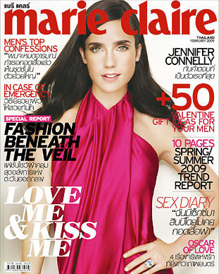 Jennifer Connelly,นิตยสาร MARIE CLAIRE