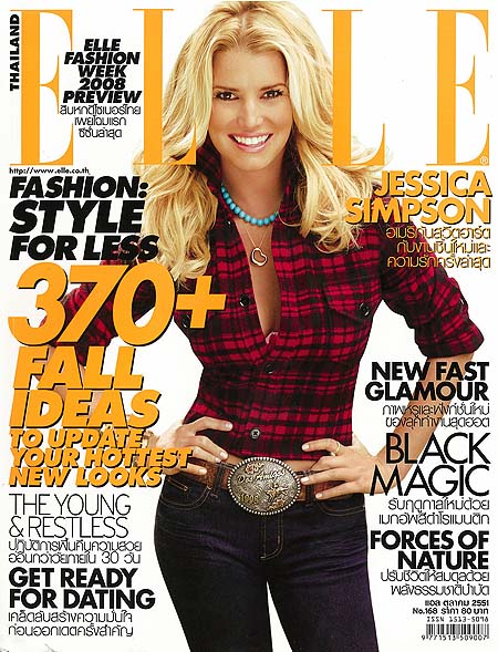 Jessica Simpson, นิตยสารELLE