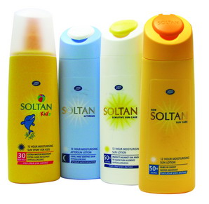 ผลิตภัณฑ์ปกป้องผิวจากแสงแดด โซลแทน(Soltan)