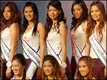 ผู้เข้ารอบ 40 คน มิสไทยแลนด์เวิร์ลด์ 2006