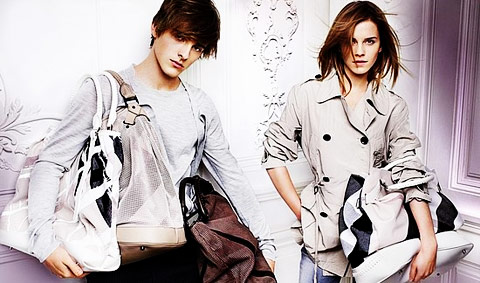 เอ็มมา วัตสัน ขอดันน้องชาย! แจ้งเกิดในคอลเลคชั่นใหม่ Burberry spring 2010