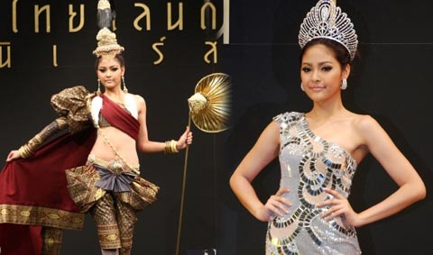 มิสไทยแลนด์ยูนิเวิร์ส 53  เปิดตัวชุดประจำชาติ  สยามไอยรา และชุดราตรีหรู