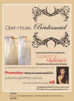 Open House Bridesmaid