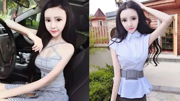 คล้ายตุ๊กตาบาร์บี้? สาวจีนร่างเล็ก หน้าสวยมาก