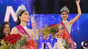สาวพม่า นัยต์ตาคม! Zun Than Sin เจ้าของมงกุฏ Miss Universe Myanmar 2017