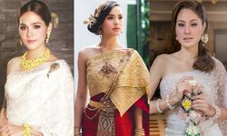 6 ดาราหน้าฝรั่งใส่ชุดไทย งดงามดั่งนางในวรรณคดี