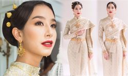 มิ้นต์ ชาลิดา ใส่ชุดไทยศิวาลัยครั้งแรก สวยเลอค่า ราคาเกือบ 3 แสนบาท