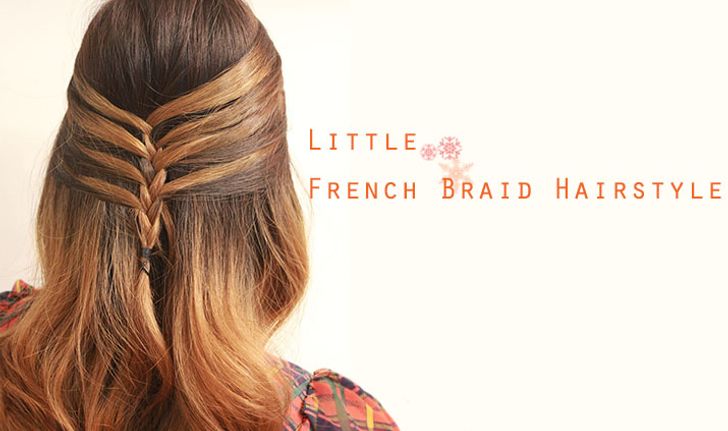 Little French Braid Hairstyle