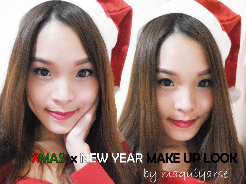 [Maquiyarse's How to] X'mas X New Year Make up Lookแต่งหน้าปาร์ตี้ปีใหม่ง่ายๆ