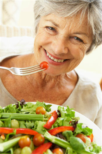 หลักการกินอาหารเพื่อสุขภาพสำหรับผู้หญิงวัยทอง