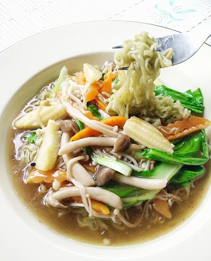 vegetable noodle in gravy 13