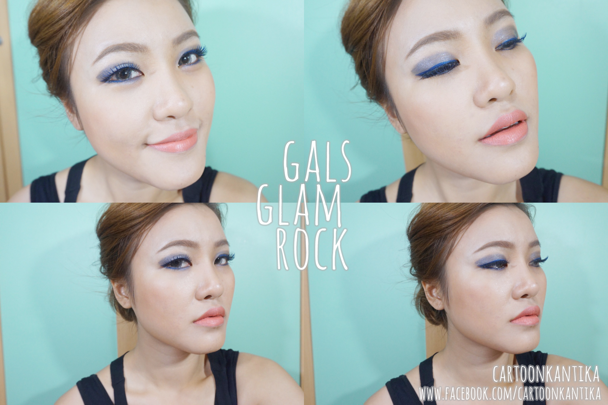 how to : gals glam rock เปลี่ยนหน้าเปลือยให้เป็นหน้าร๊อค