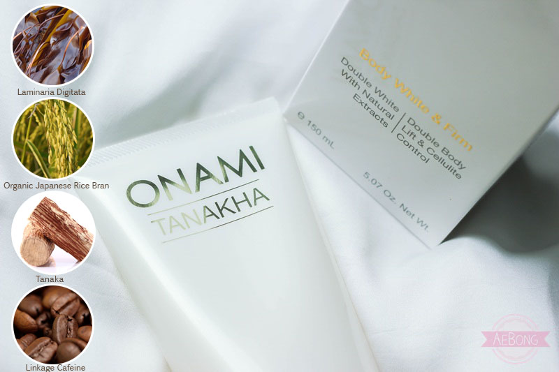 ♥♥Mini Review♥♥ ONAMI TANAKHA Body White&amp;Firm โลชั่นทาผิวสารสกัดจากไม้ทานาคา