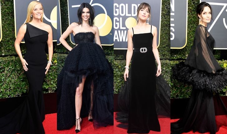 "แฟชั่นชุดดำ” ในงาน Golden Globe 2018 เพื่อต่อต้านการคุกคามทางเพศ