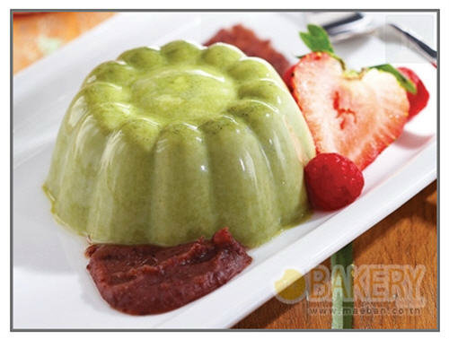 Matcha Green Tea Pudding