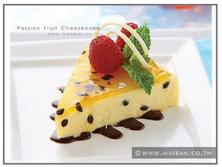 Passion Fruit Cheesecake