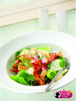 Green Caesar Salad