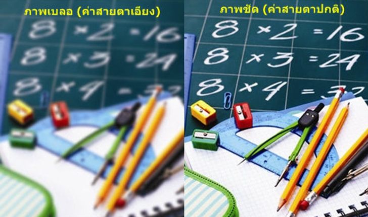 7 ความเชื่อคาใจ เกี่ยวกับ “สายตาเอียง”