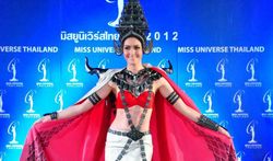 เปิดตัว ชุดประจำชาติไทย โลหะพัตรา เวที มิสยูนิเวิร์ส 2012