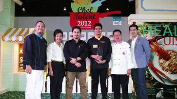 อ้น ธนพงษ์ กับเมนูเด็ดพิชิตใจกรรมการ คว้าแชมป์ Chef Talent 2012