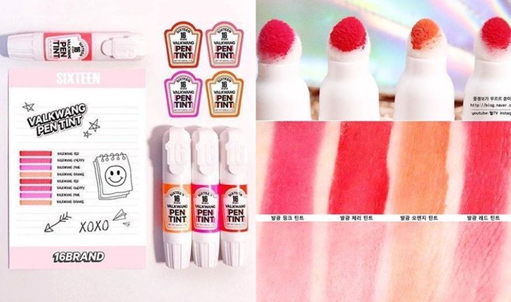 'Valkwang Pen Tint' ปากกาไฮไลท์สีสวย เพิ่มความสดใสให้ริมฝิปาก