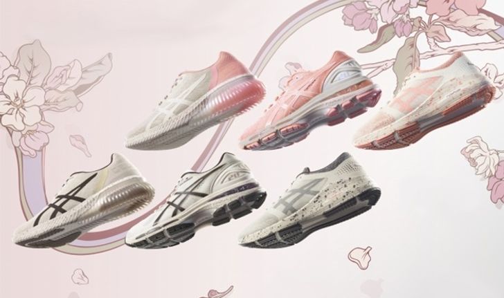 รองเท้าวิ่งก็มุ้งมิ้งได้นะ เมื่อ ASICS ออกคอลเลคชั่นใหม่ในธีมดอกซากุระ