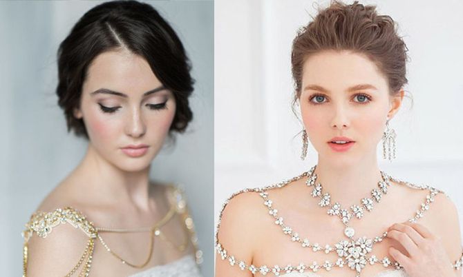 ไอเดีย สร้อยคอประดับไหล่ เครื่องประดับ ชิ้นสวยชิ้นใหม่ประจำ งานแต่งงาน