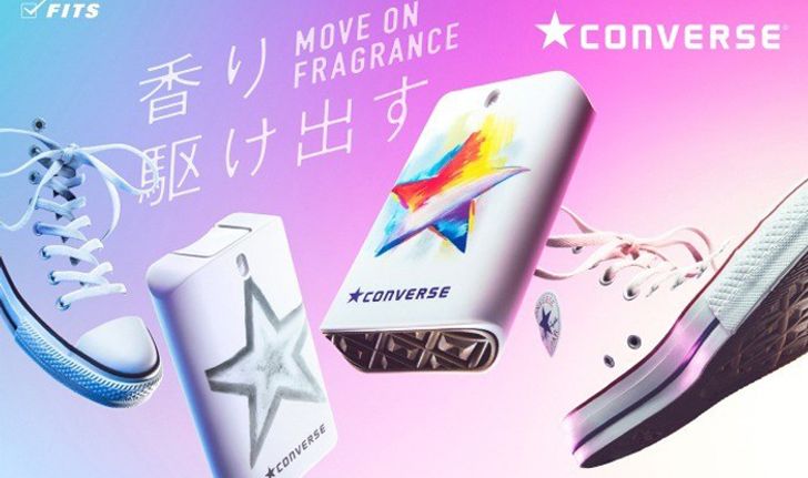 ครั้งแรกของ Converse ญี่ปุ่น “น้ำหอม” Converse Move On Fragrance