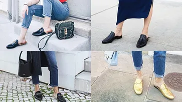 20 ไอเดียแมทช์ รองเท้า "BACKLESS LOAFERS" ให้เข้ากับทุกชุด