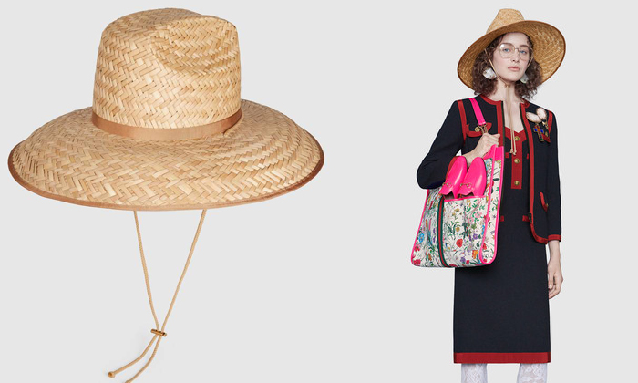 หมวกสานสไตล์บ้านนา คอลเลคชันใหม่จาก "Gucci" ใบละ 14,000 บาท