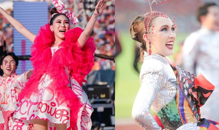 เก็บตกชุดเชียร์ลีดเดอร์ "งานบอลจุฬาฯ - ธรรมศาสตร์" ชุดสวยสง่าจากทีมดีไซเนอร์ไทย