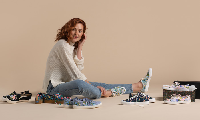 Keds x Rifle Paper Co.’s รองเท้าผ้าใบลายดอกไม้สุดพิเศษ