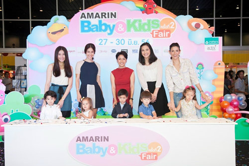 5 คุณแม่ Celebrity พิธีเปิดงาน Amarin Baby&Kids Fair ครั้งที่ 2