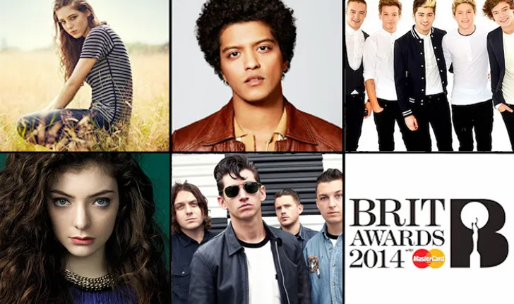 รายชื่อผู้เข้าชิง Brit Awards 2014