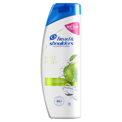 Head and Shoulders Apple Fresh แชมพูขจัดรังแค และ รักษาหัวเหม็น