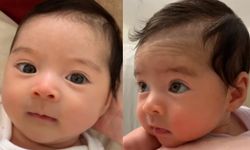 "น้องเดมี่" ลูกสาว "ลิเดีย-แมทธิว" อายุ 2 เดือน น่ารักน่าเอ็นดูมาก